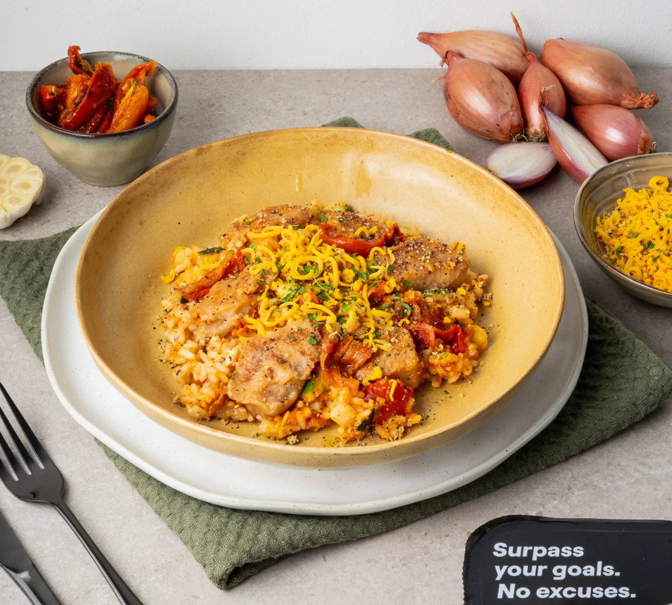 Tomatenrisotto - Chicken