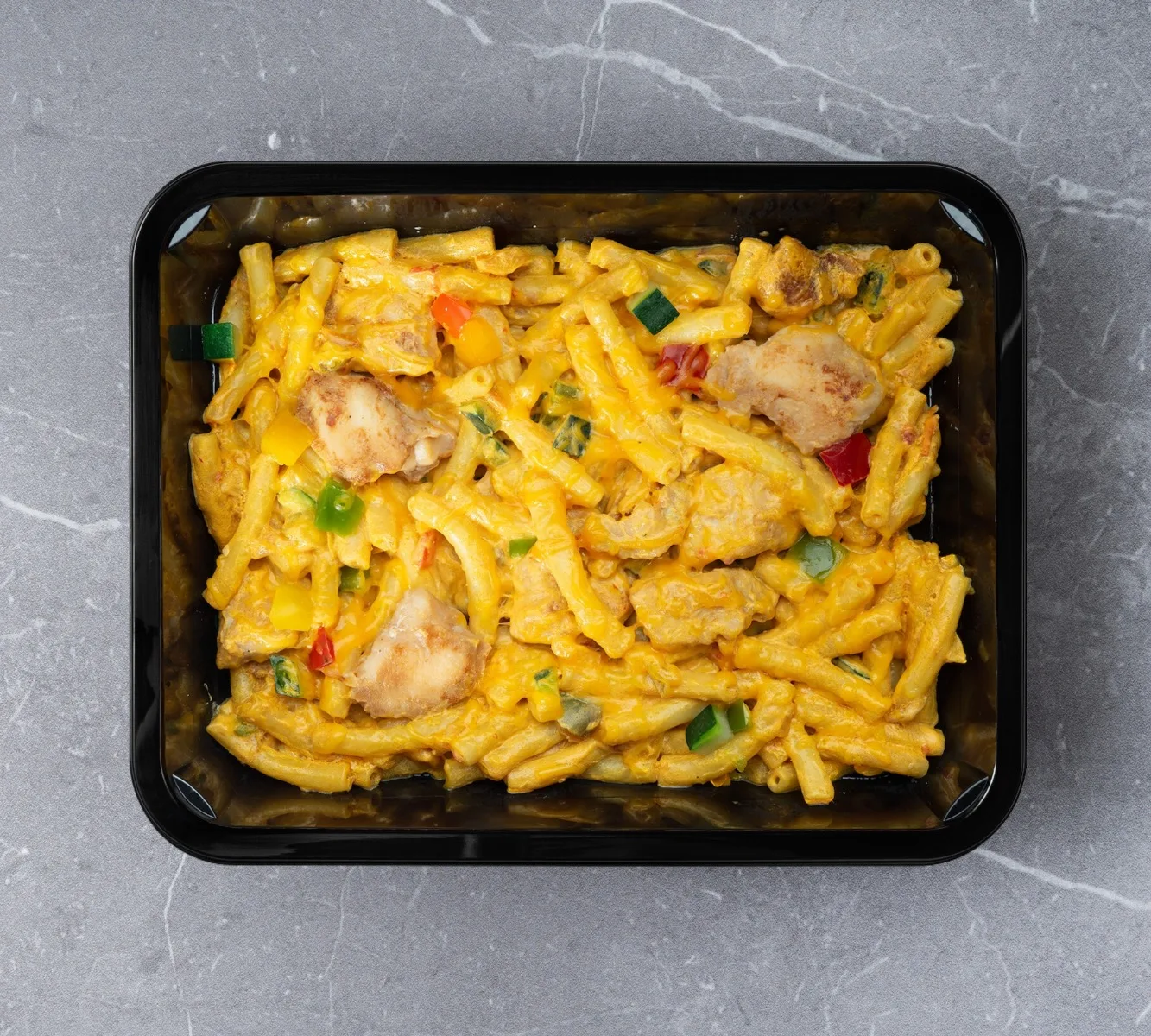 Cheesy Mac n' vega chicken [VEGA]