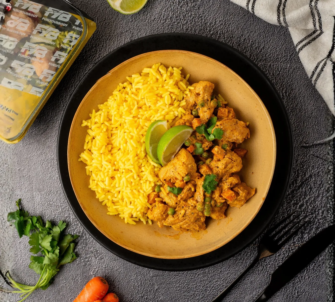 Gele rijst - Kip Tikka Masala [BULK]