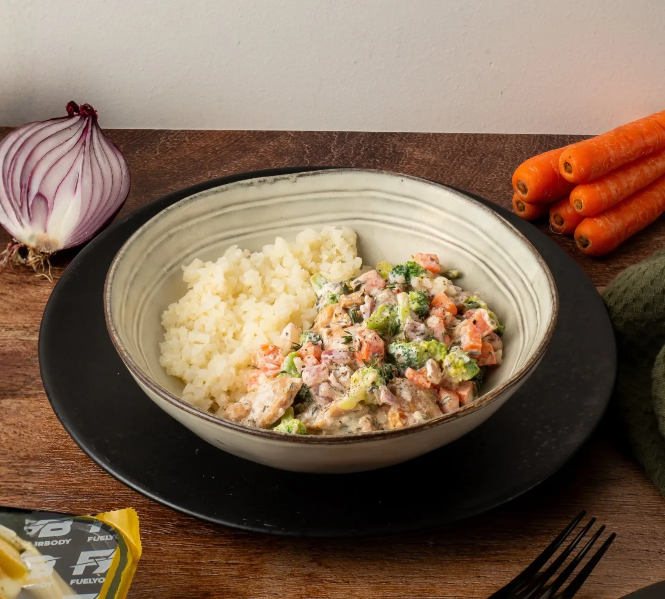 Bloemkoolrijst - Honey Herb Chicken [LOW CARB]
